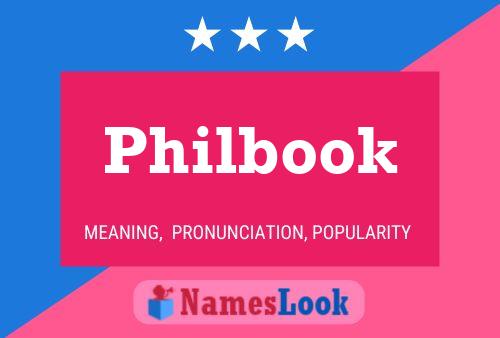 Philbook Namensposter