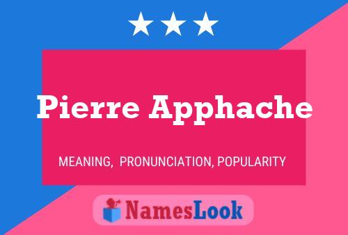 Pierre Apphache Namensposter