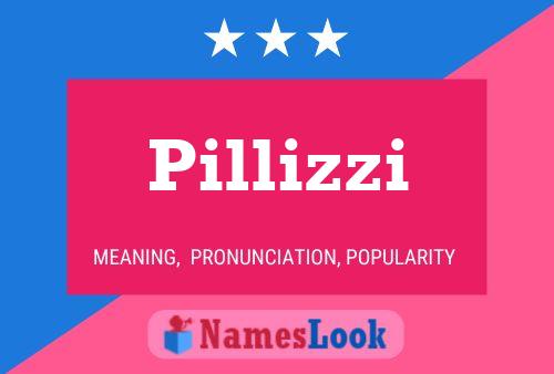 Pillizzi Namensposter