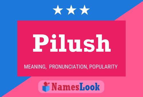 Pilush Namensposter