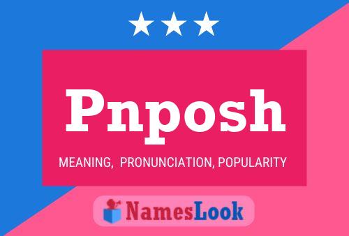 Pnposh Namensposter