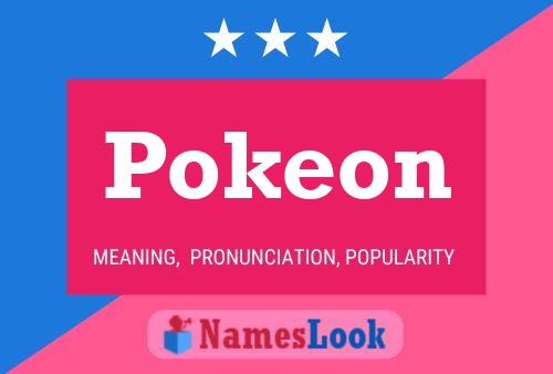 Pokeon Namensposter