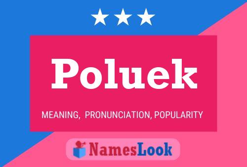 Poluek Namensposter