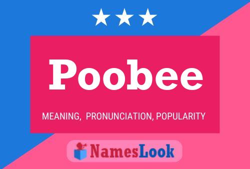 Poobee Namensposter