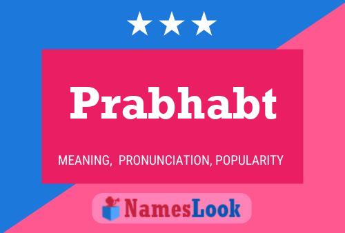 Prabhabt Namensposter