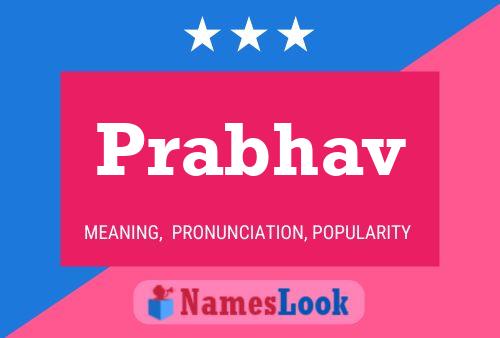 Prabhav Namensposter