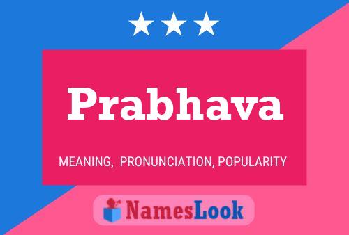 Prabhava Namensposter