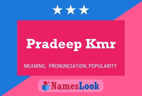 Pradeep Kmr Namensposter