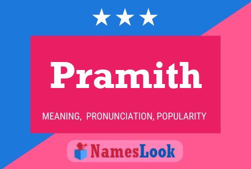 Pramith Namensposter