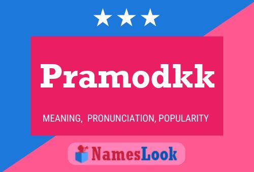 Pramodkk Namensposter