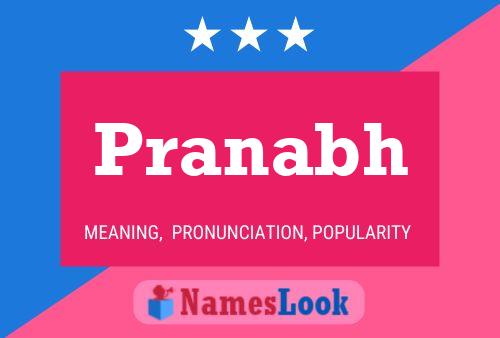 Pranabh Namensposter