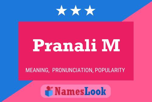 Pranali M Namensposter