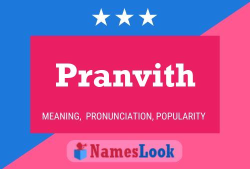 Pranvith Namensposter