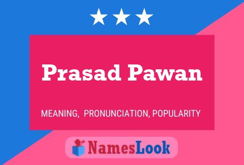 Prasad Pawan Namensposter