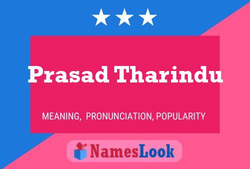 Prasad Tharindu Namensposter