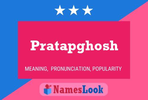 Pratapghosh Namensposter