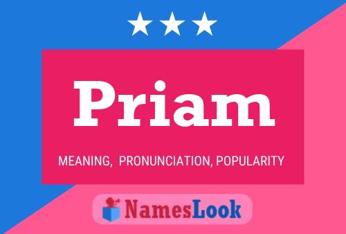 Priam Namensposter