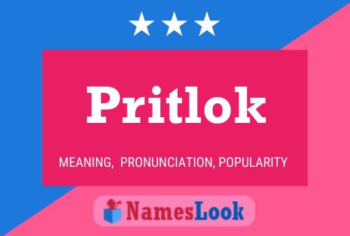 Pritlok Namensposter