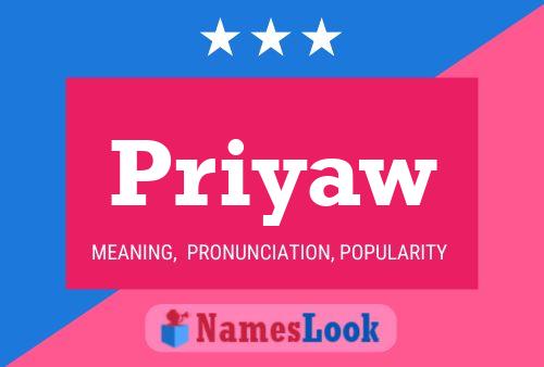 Priyaw Namensposter