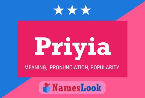 Priyia Namensposter