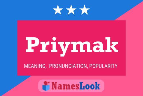 Priymak Namensposter