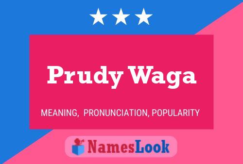 Prudy Waga Namensposter