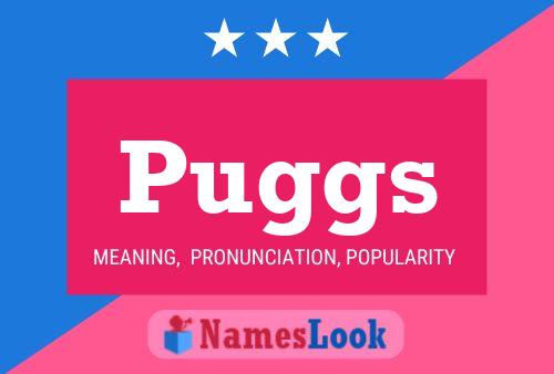 Puggs Namensposter