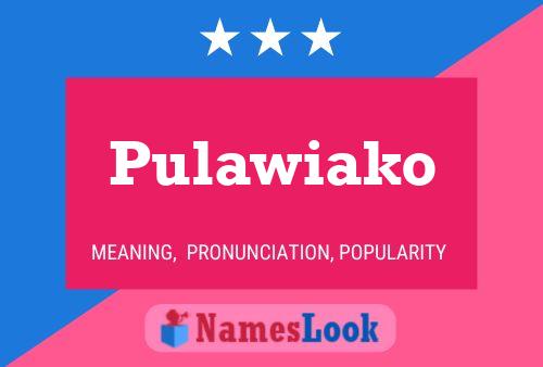 Pulawiako Namensposter