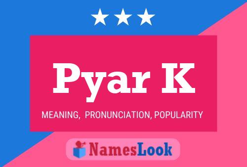 Pyar K Namensposter