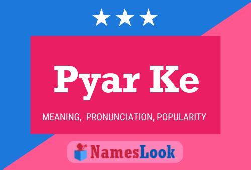 Pyar Ke Namensposter