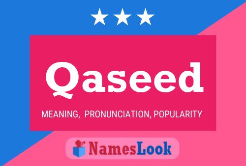 Qaseed Namensposter