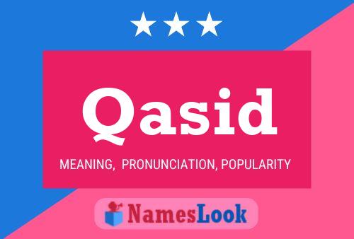 Qasid Namensposter