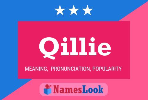 Qillie Namensposter