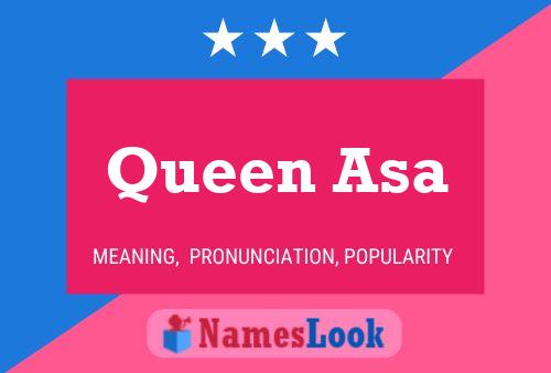 Queen Asa Namensposter