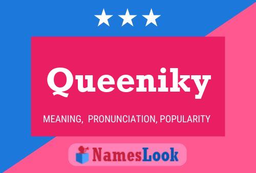 Queeniky Namensposter