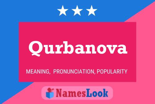 Qurbanova Namensposter