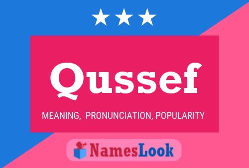 Qussef Namensposter