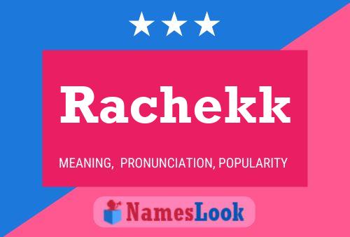 Rachekk Namensposter