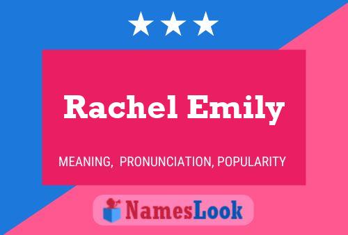 Rachel Emily Namensposter