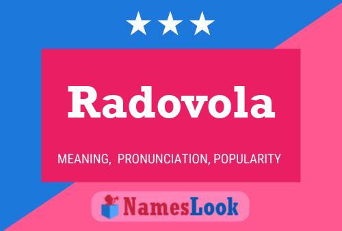 Radovola Namensposter