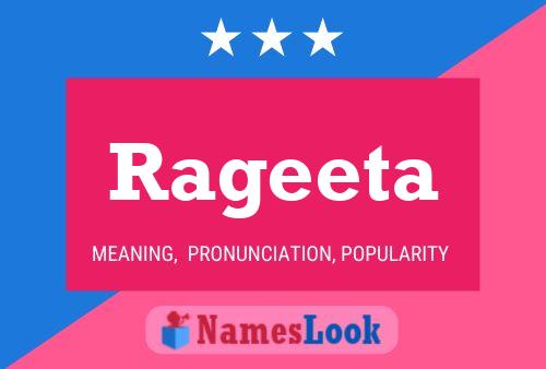 Rageeta Namensposter