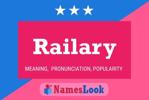 Railary Namensposter