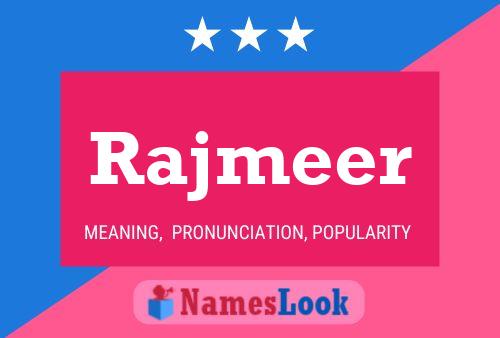 Rajmeer Namensposter