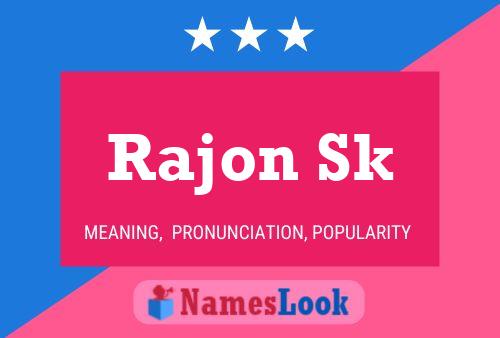 Rajon Sk Namensposter