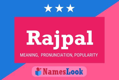 Rajpal Namensposter