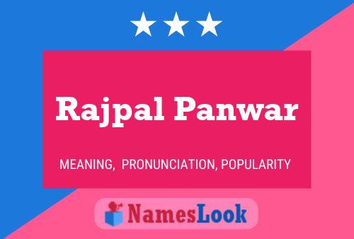 Rajpal Panwar Namensposter