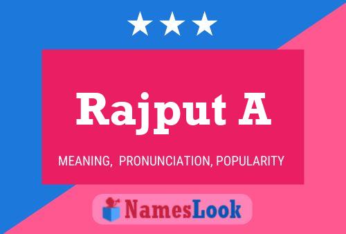 Rajput A Namensposter