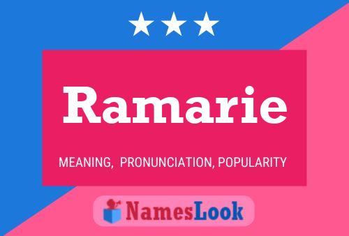 Ramarie Namensposter