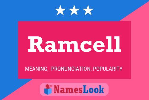 Ramcell Namensposter