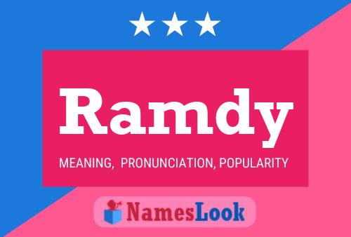 Ramdy Namensposter